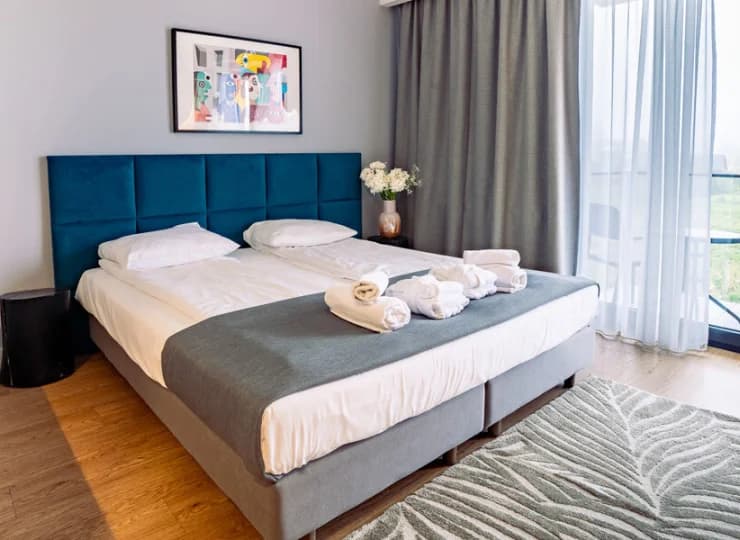 W części apartamentowej znajdują się komfortowe apartamenty
