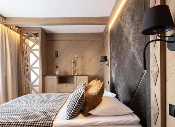 Sypialnia w Apartamencie Kozi Wierch