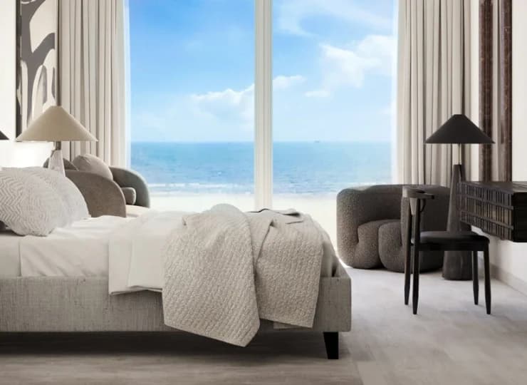 THE SEA oferuje apartamenty w kilku kolekcjach, w tym z widokiem na morze