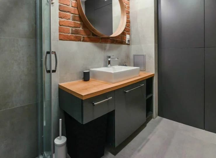 Każdy apartament dysponuje prywatną łazienką