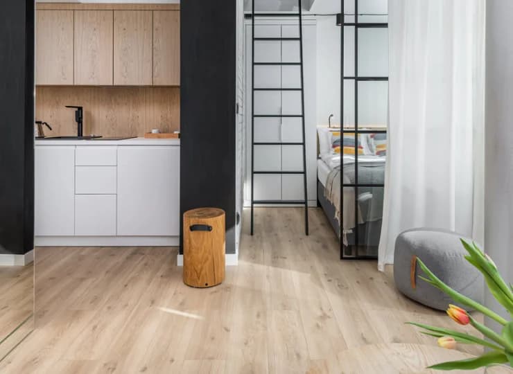 Apartament z antresolą