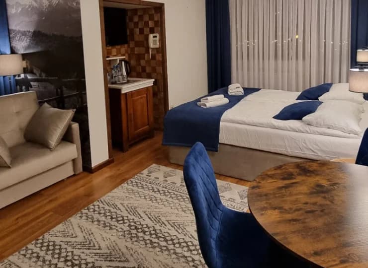 Pokój Deluxe to najbardziej komfortowe wnętrze z balkonem