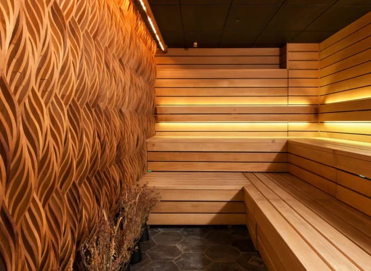 Czwartą sauną jest sauna ziołowa