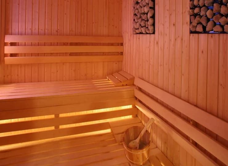 A także strefę wellness z saunami