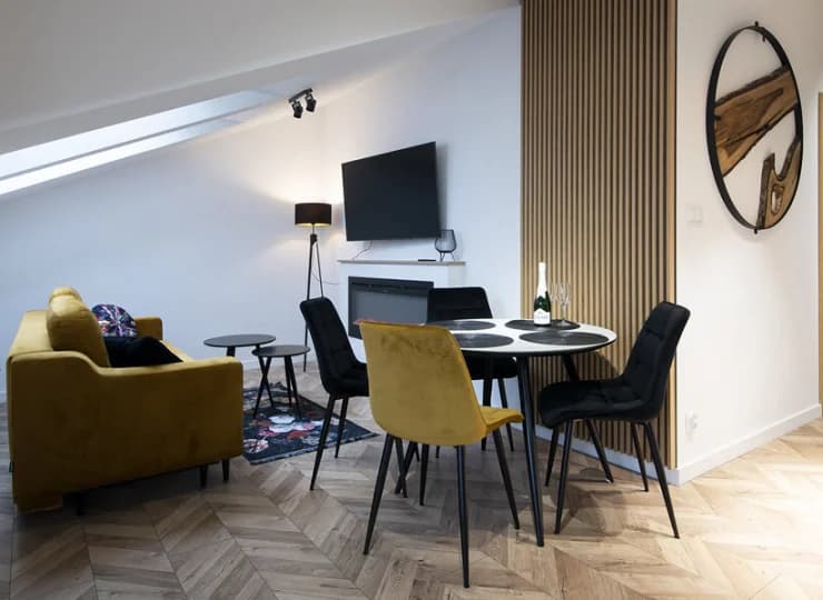 Apartamenty są 2-pokojowe, mają 40-50 m2 powierzchni