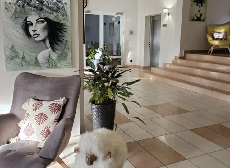 Lobby hotelu jest świeżo po remoncie