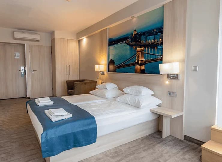 Pokoje panorama terrace mają powierzchnię 25 m2