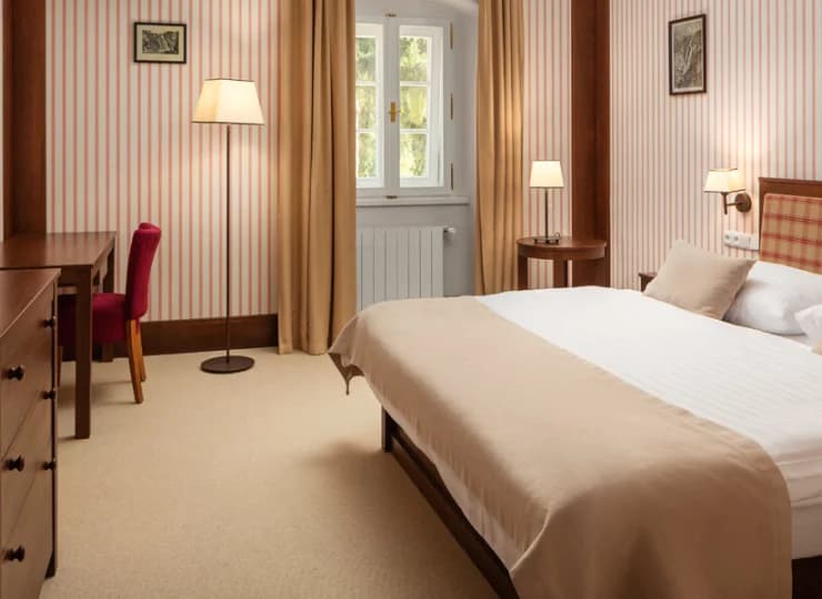 Wnętrze deluxe jest komfortowe i sprzyja relaksowi
