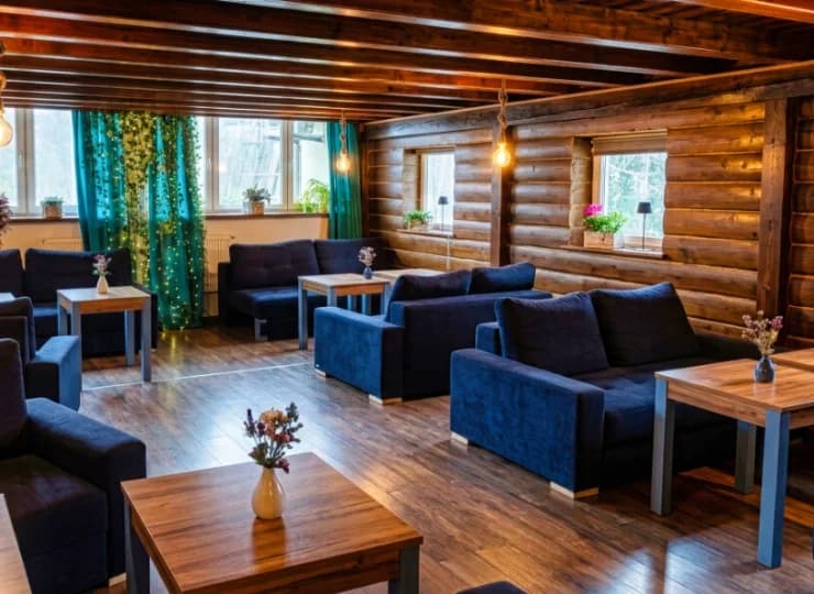 W ośrodku Solis znajduje się restauracja