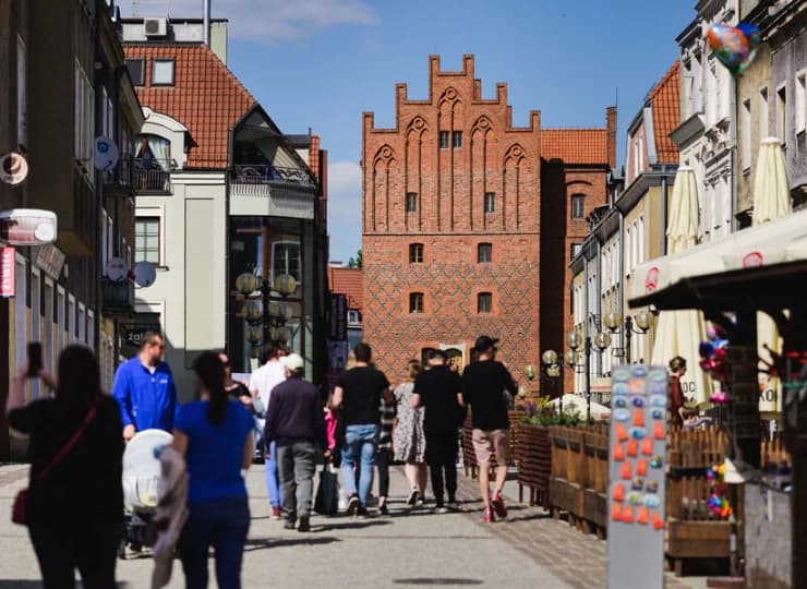 Łatwo stąd dotrzeć do zabytkowego centrum Olsztyna