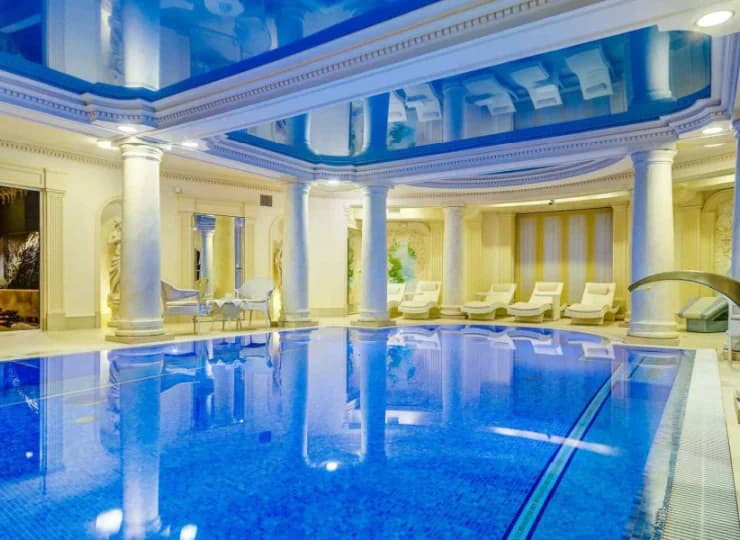 Strefa SPA w Pałacyku Otrębusy jest kompleksowo wyposażona