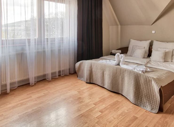 Obiekt oferuje komfortowe pokoje