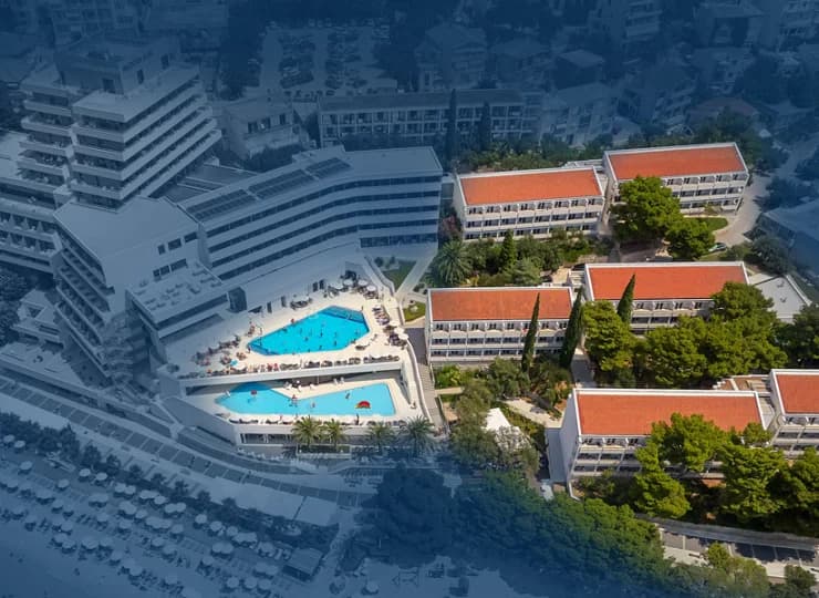 Część pokoi znajduje się w części Residence, czyli sąsiednich budynkach