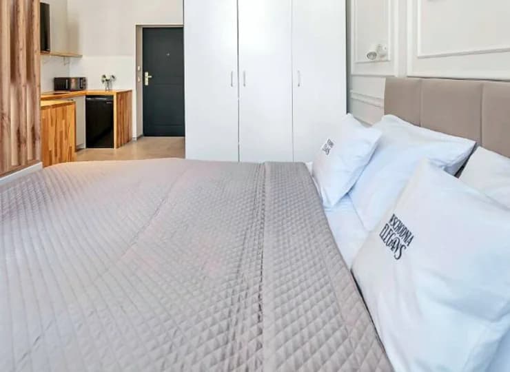 Część sypialna w Studio Deluxe 2+2