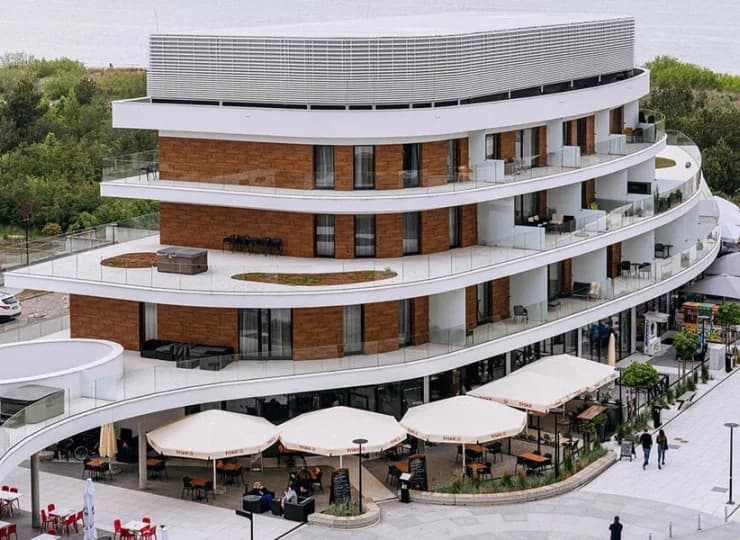 Baltic Park Molo to ultranowoczesny kompleks apartamentów nad samą plażą