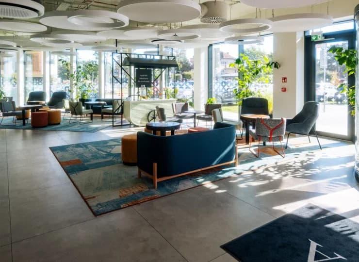 Eleganckie lobby resortu