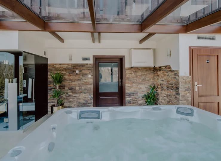 Istnieje możliwość wynajęcia prywatnej strefy SPA na wyłączność