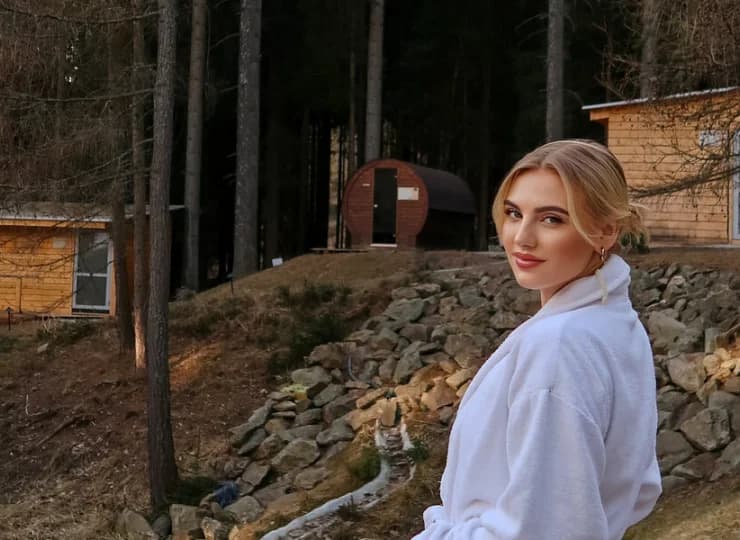 Większość saun jest zlokalizowana na zewnątrz