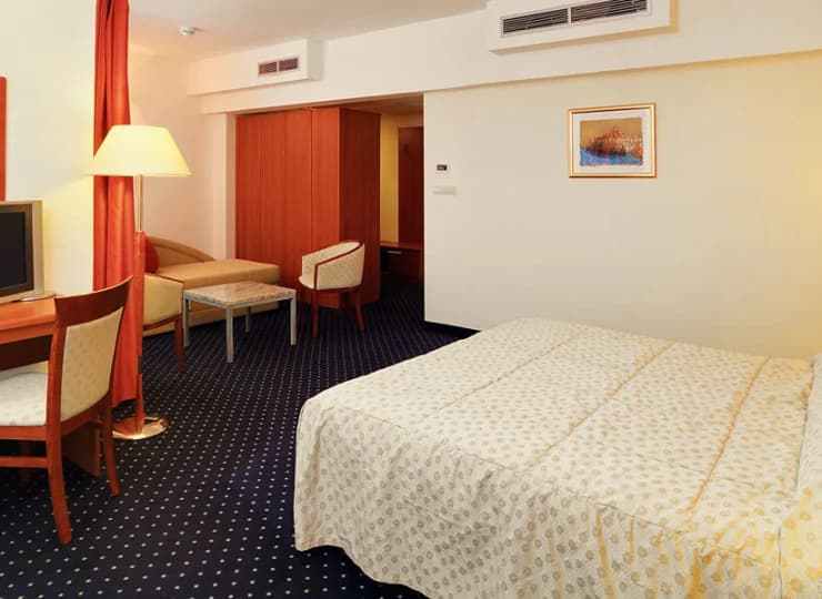 Apartament Junior Suite umożliwia pobyt nawet 4 osób