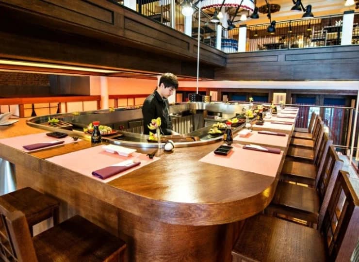 Doskonałą propozycją jest również sushi bar