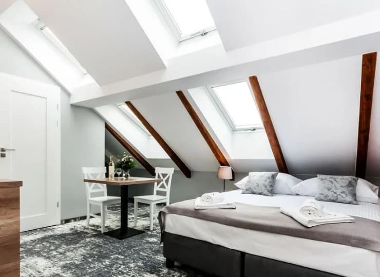Wszystkie apartamenty mają klimatyzację