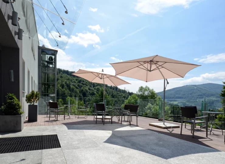 Taras obiektu Mazowsze Medi SPA