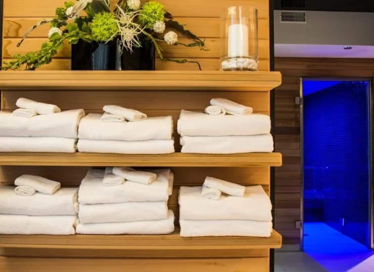 Wnętrza strefy wellness sprzyjają odprężeniu