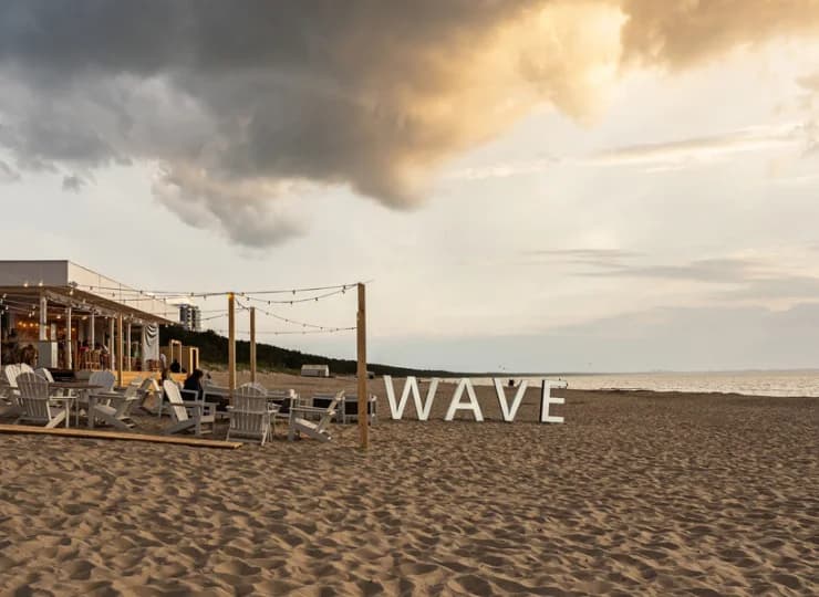 Strefa plażowa Wave Beach Concept