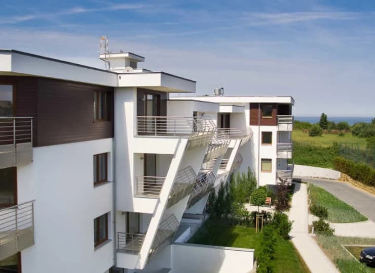W obiekcie znajdują się eleganckie apartamenty