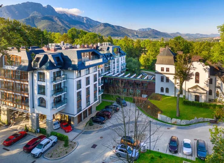 Nosalowy Park Hotel & Spa to świetny 5-gwiazdkowy hotel w centrum Zakopanego