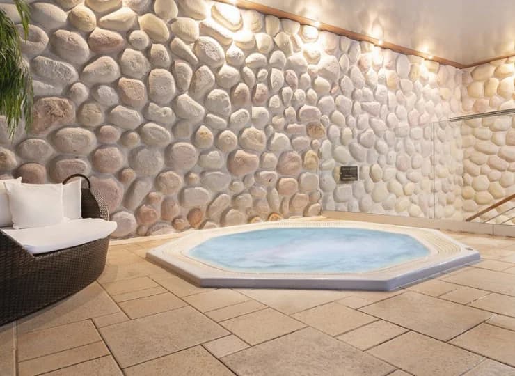 Wypoczynkowi sprzyja zaciszna strefa wellness