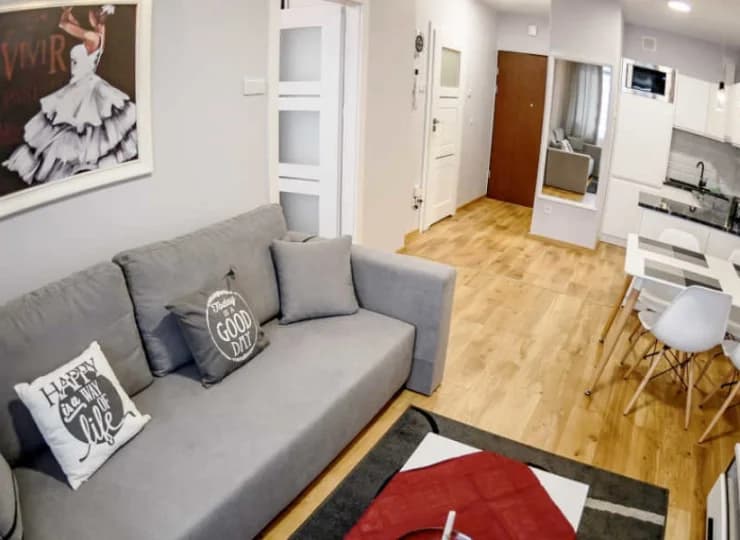 Apartamenty mogą pomieścić do 4 osób