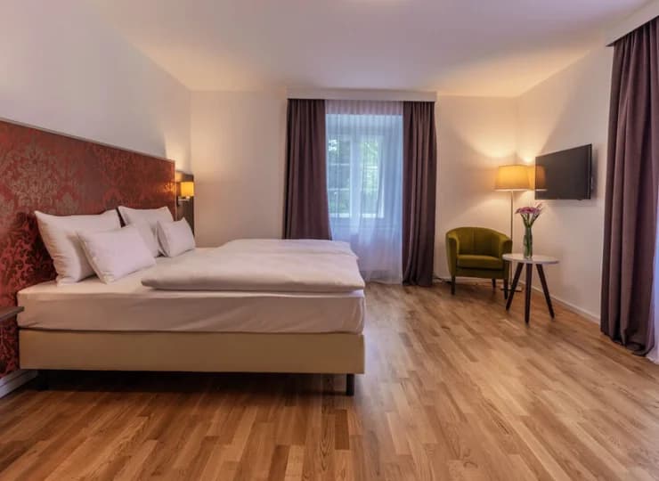 Część pokoi ma balkon