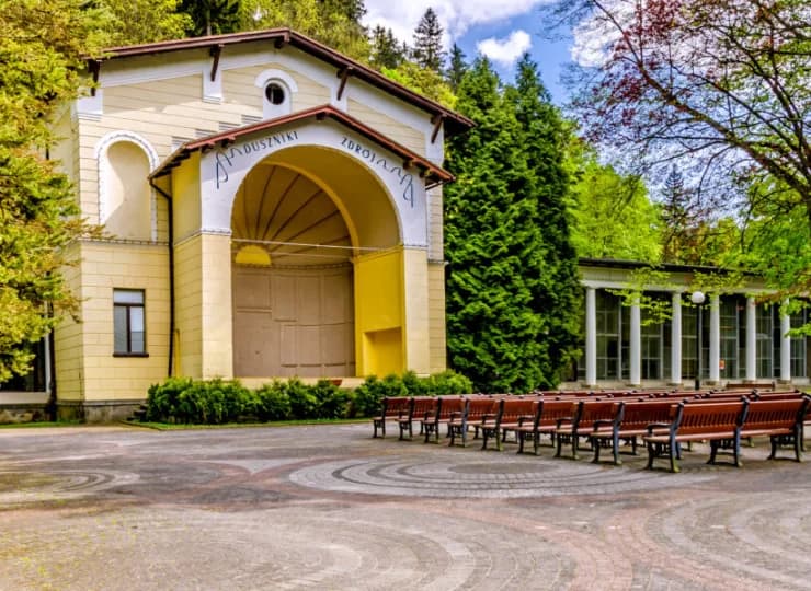 Muszla koncertowa w Dusznikach-Zdroju