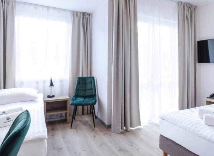 Komfortowy pokój premium zapewnia wygodny pobyt