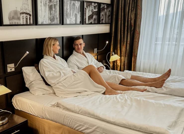 W pokoju superior jest możliwość 1 dostawki