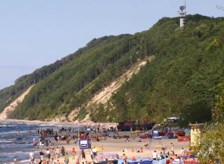 Atrakcje okolicy: klifowe wybrzeże w Wolińskim Parku Narodowym