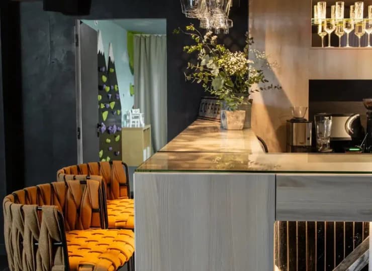 W pensjonacie Silverton znajduje się urokliwy drink bar