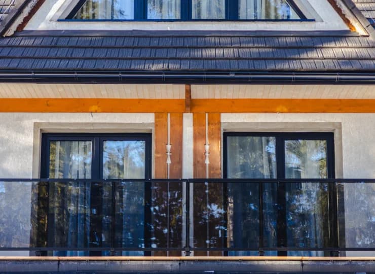 Większość apartamentów 4-os. ma balkon