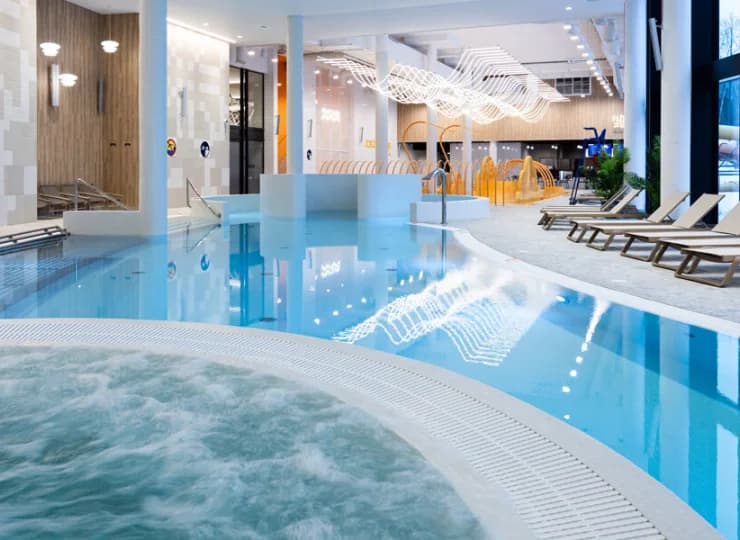 Hotelowy aquapark z basenami w Szczyrku