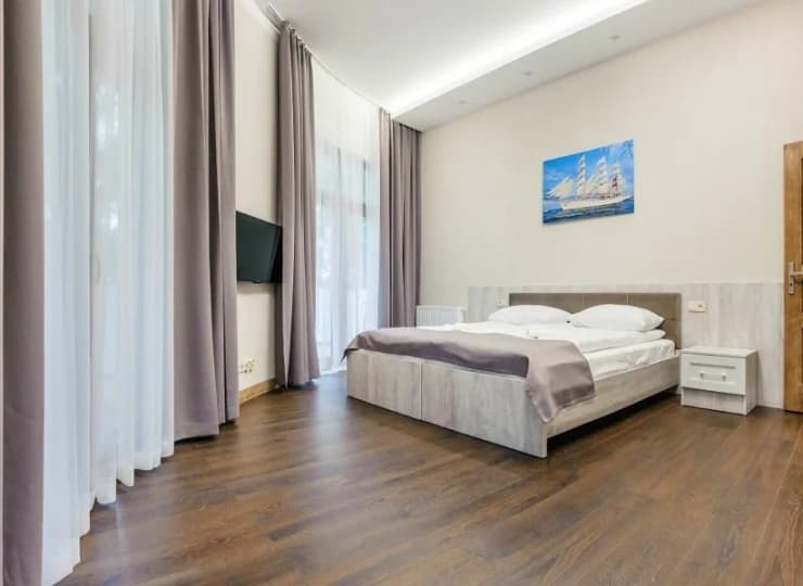 Wnętrza urządzono w eleganckim stylu