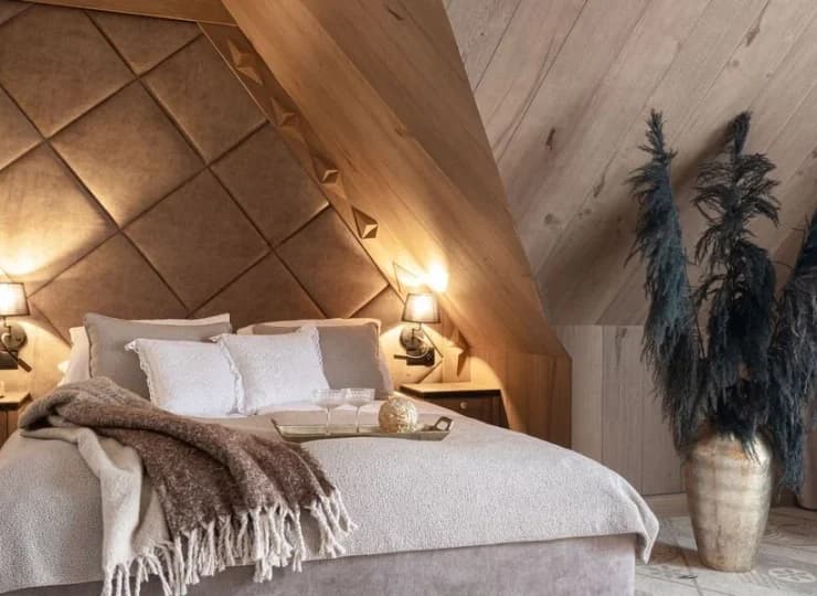 W Apartamencie Kościelec jest jedna osobna sypialnia