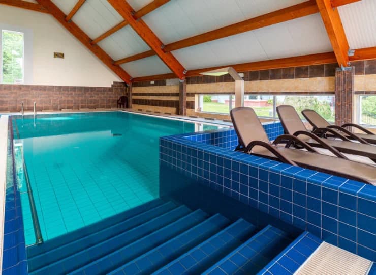 Poza strefą wodną znajdują się sauna parowa, sauna sucha oraz infrared