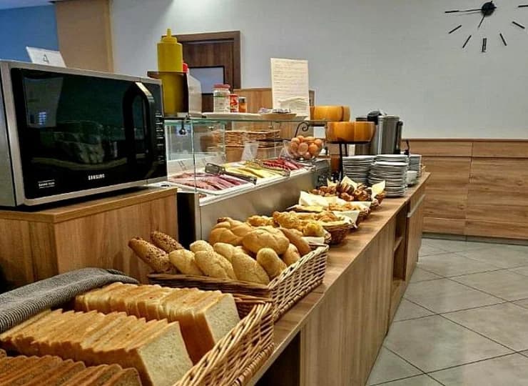 Śniadanie czeka na gości od 7:00 do 10:00