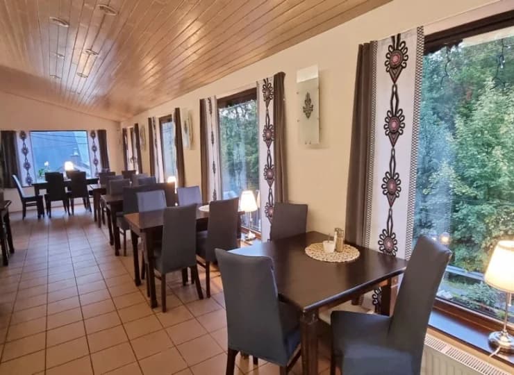 Śniadania są podawane w formie bufetu
