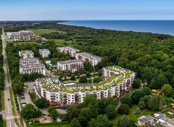 Sun & Snow Polanki położone jest w Kołobrzegu, blisko plaży