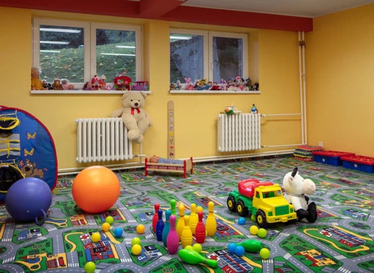 W hotelu jest też sala zabaw dla dzieci