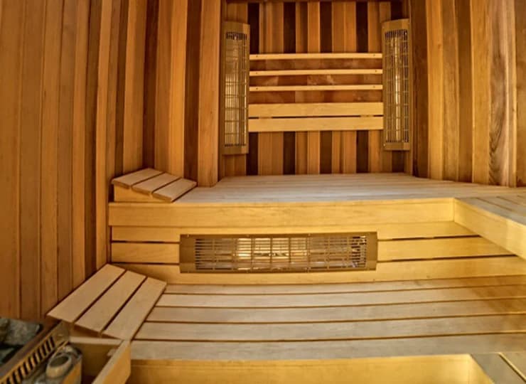 W strefie wellness znajdują się także jacuzzi i sauny: fińska, turecka, infrared