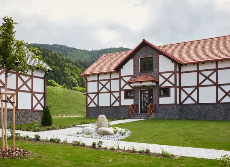 Resort składa się z kompleksu budynków