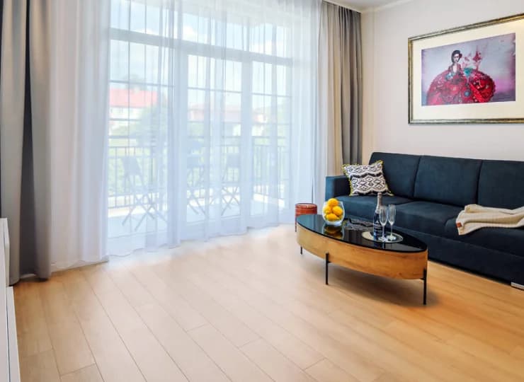 Apartament 2-pokojowy to większe wnętrze z odrębną sypialnią
